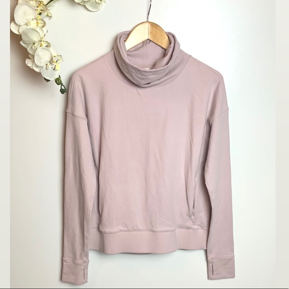 Lululemon Go Forward Pullover Porcelain Pink Sz 4 - Picture 4 of 8